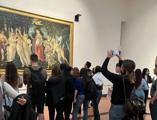 Rondleiding in kleine groep door de Galleria degli Uffizi, inclusief toegangskaarten