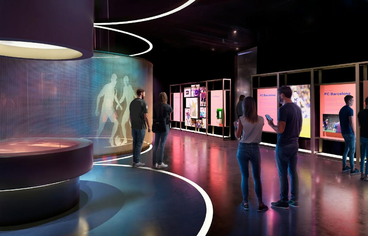 Interactieve tentoonstelling over Andrés Iniesta in Barcelona
