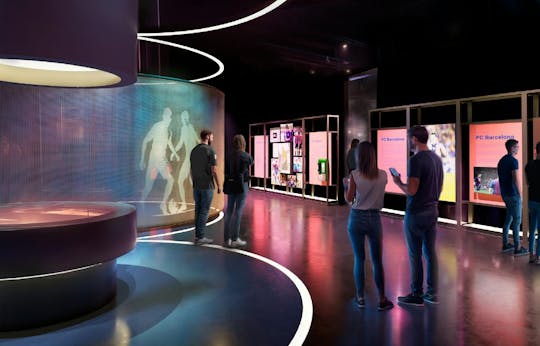 Exposição interativa de Andrés Iniesta em Barcelona