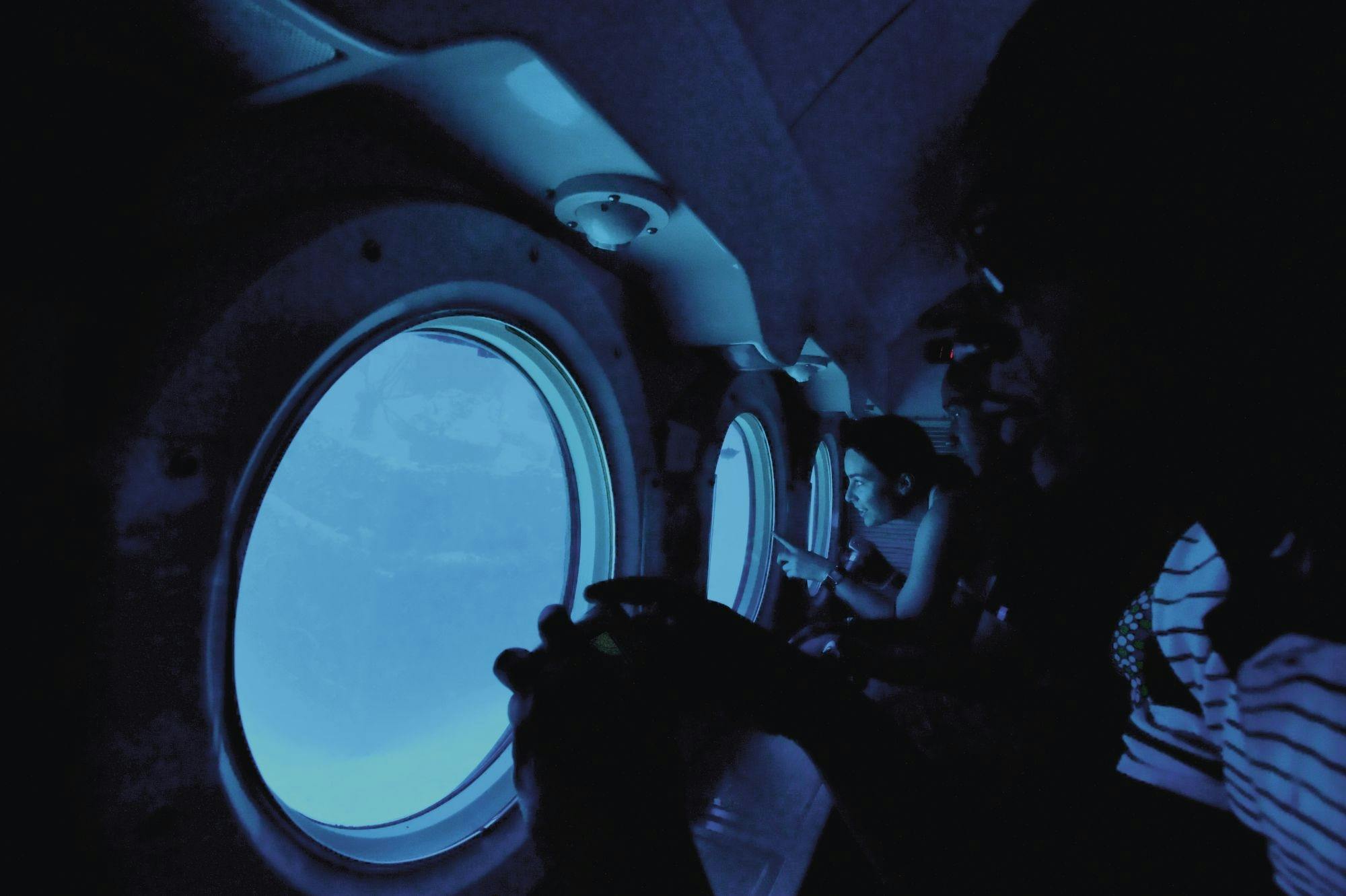 Semi-submarine adventure from Kolymbia with swim stops