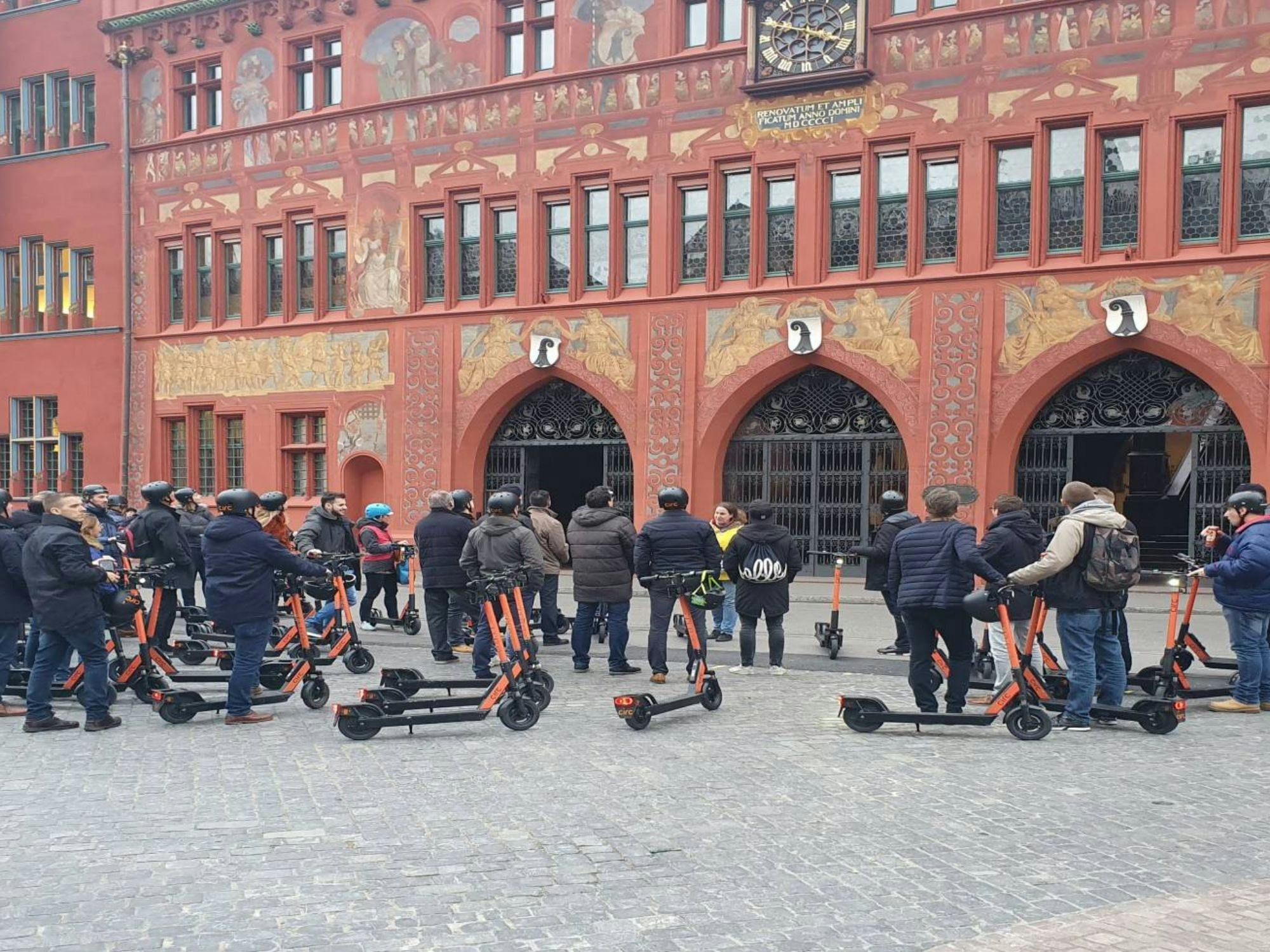 Private E-Scooter-Tour mit Tourguide durch Basel-Stadt