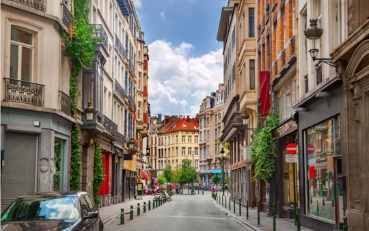 Comic book adventure in Brussels