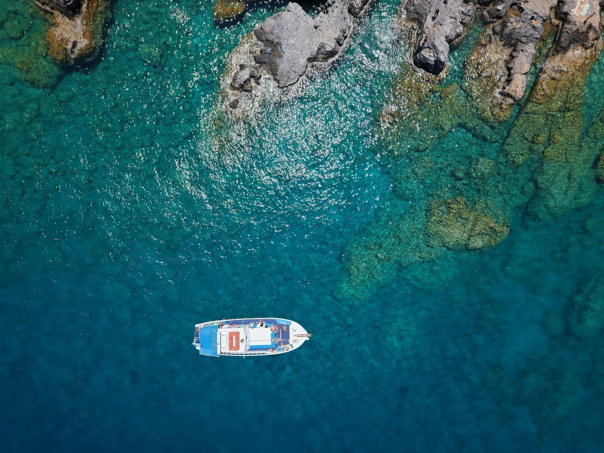 Evening boat cruise from Vlycha Bay ticket only