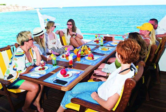 Ras Mohamed pirates adventure from Sharm El Sheikh
