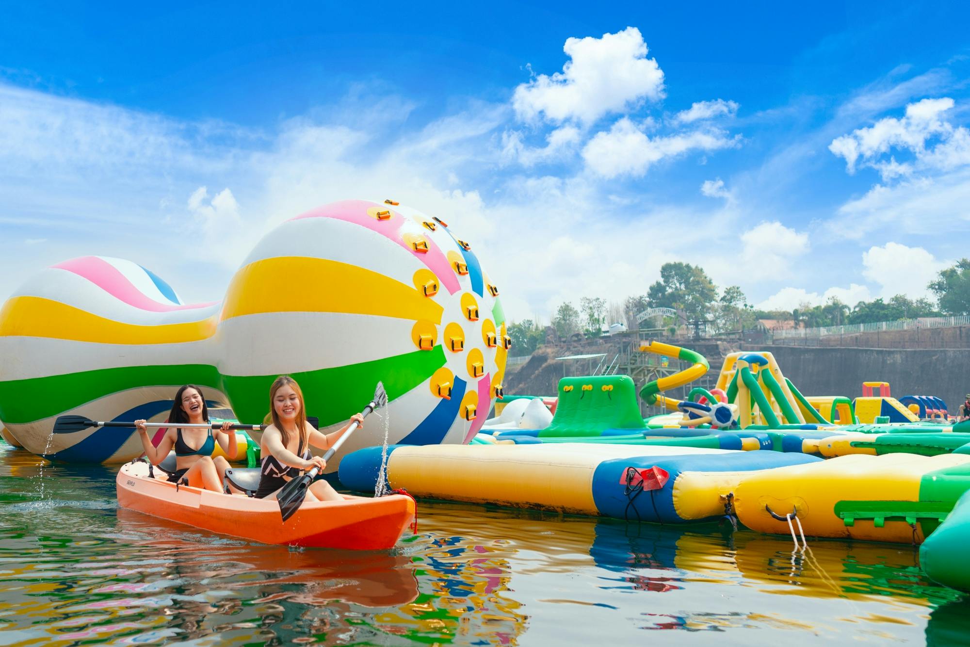 Passe de entrada para o dia inteiro no Grand Canyon Water Park, em Chiang Mai