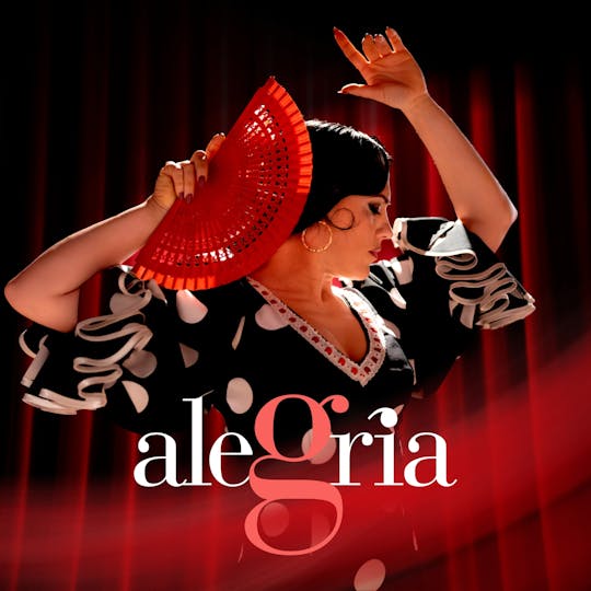 1-hour flamenco show at Malaga's Alegría