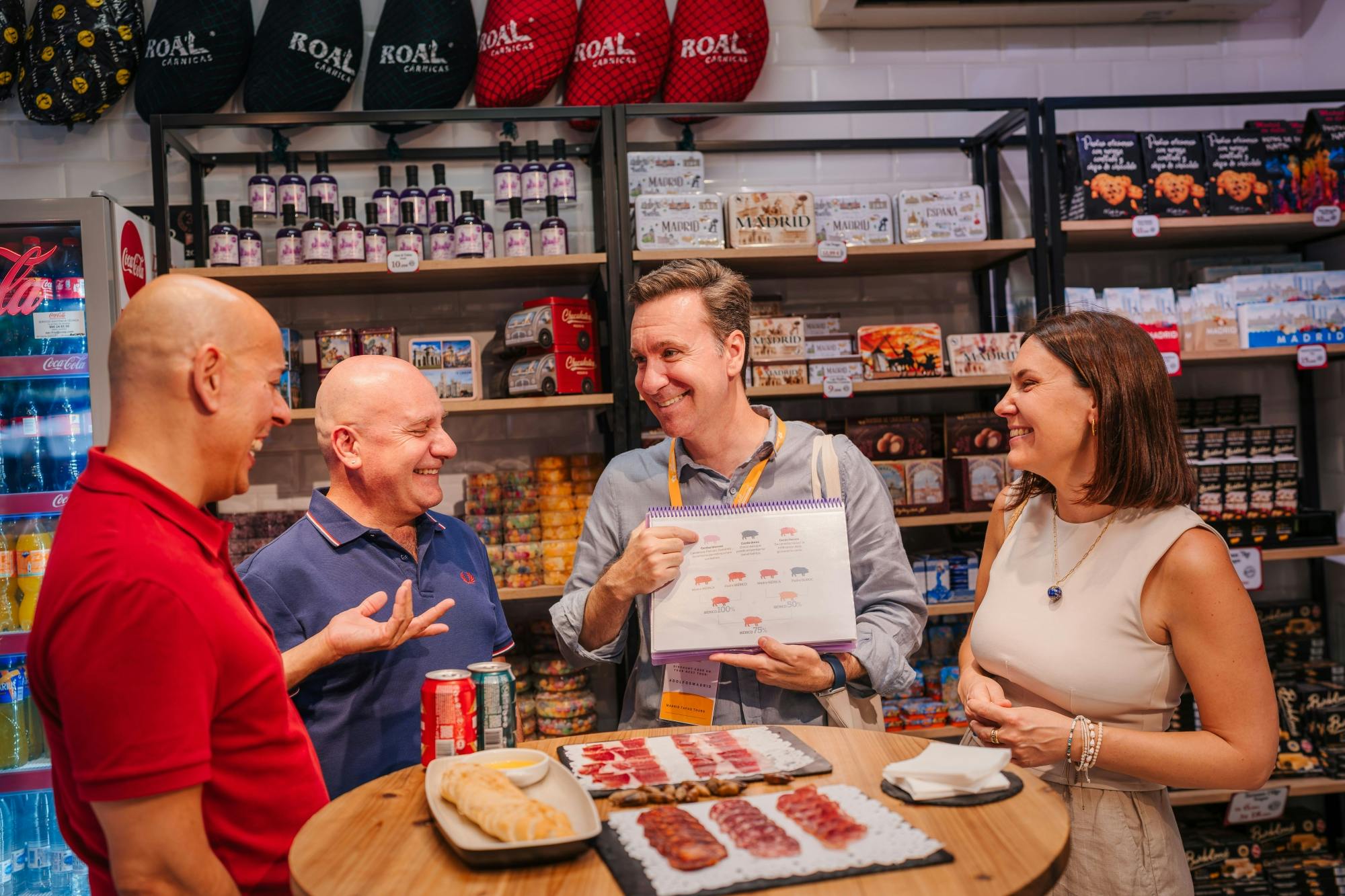 Madrid Food Tour with Tapas & Drinks with a Local