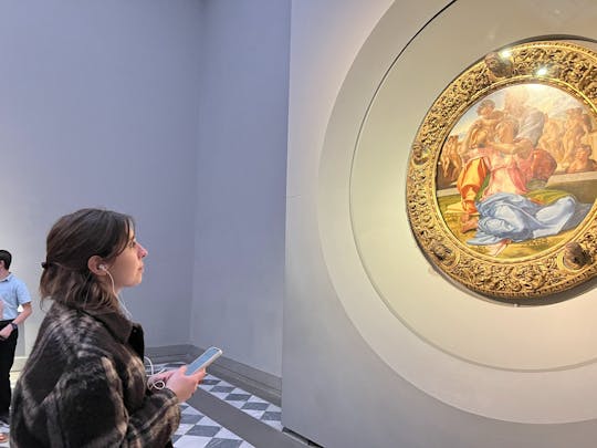 Access to the Uffizi Gallery with self-guided tour app