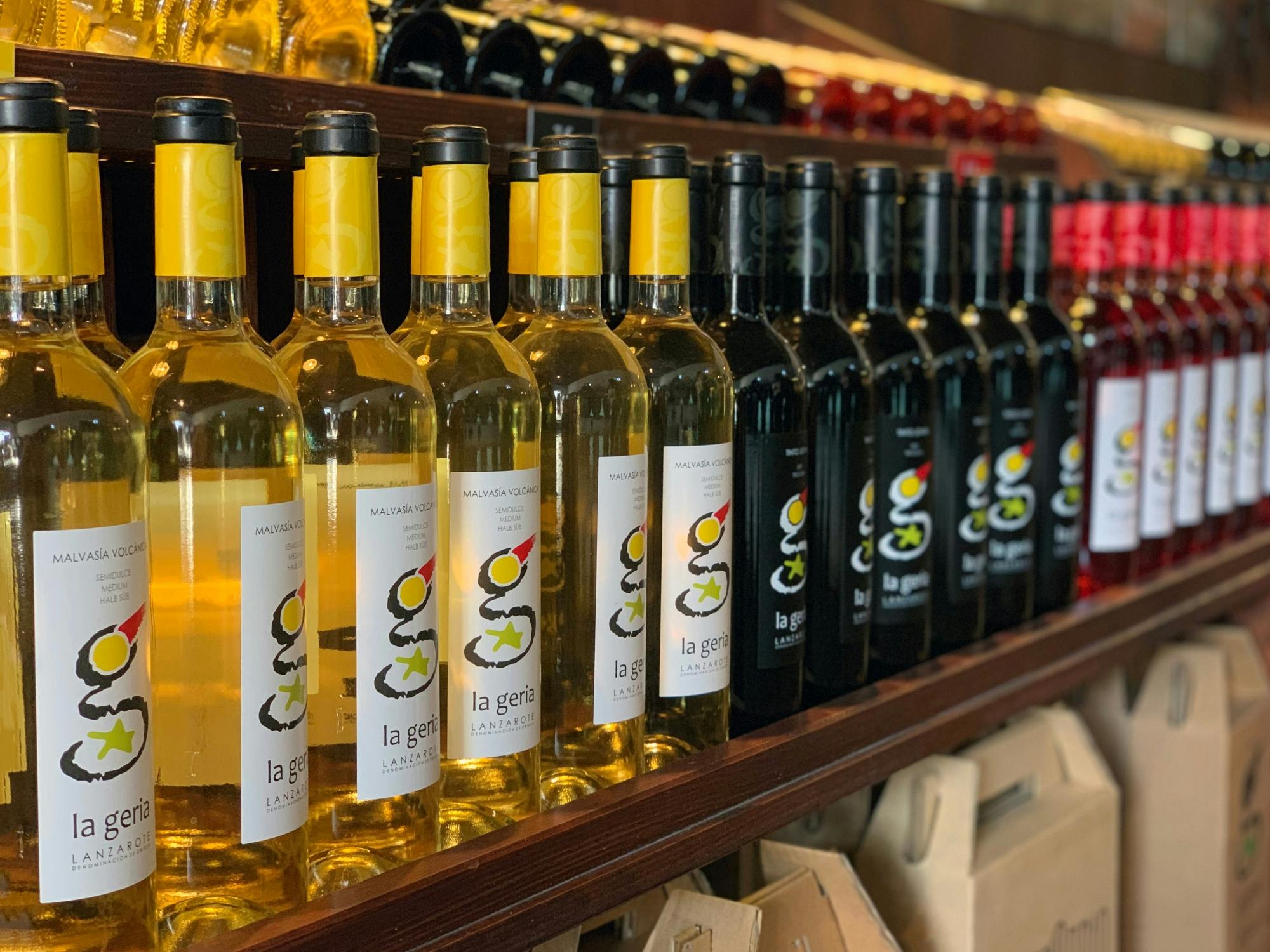 Dégustations de vins dans trois domaines de Lanzarote