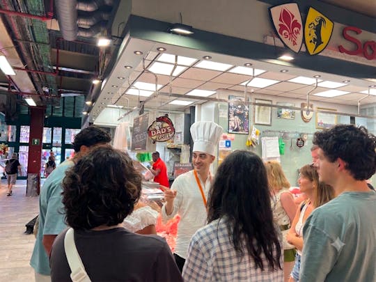 Florence ancient market visit and cooking class with lunch