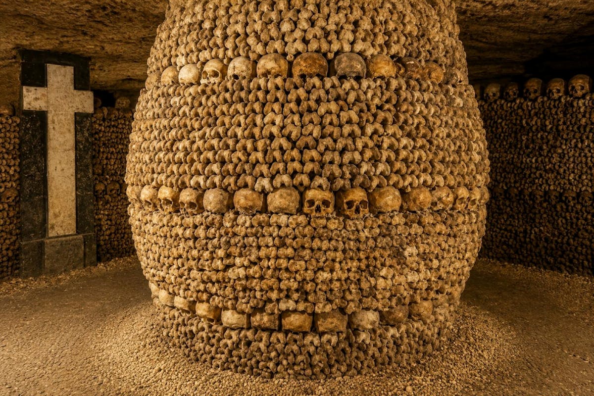 Toegangskaart voor de Catacomben van Parijs met audiogids voor Parijs en eSIM