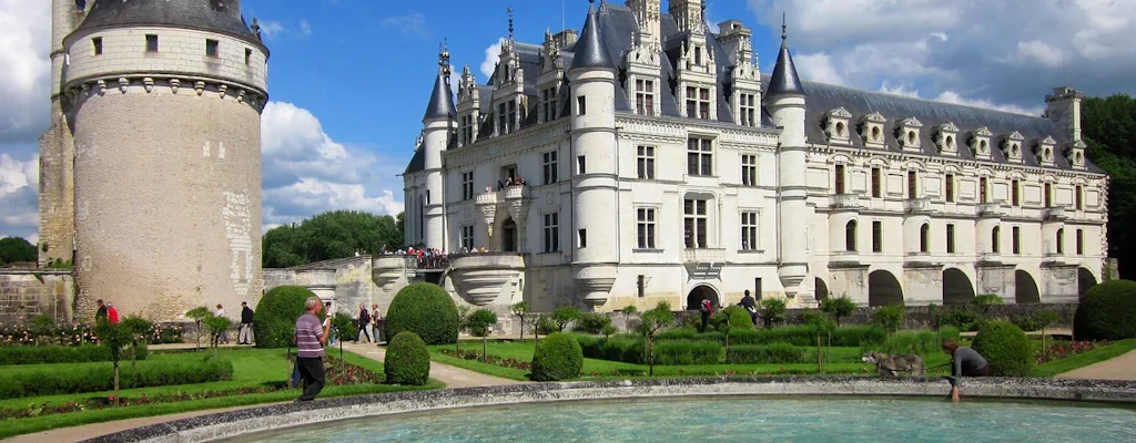 Château de Chenonceau and gardens in the Loire Valley, France