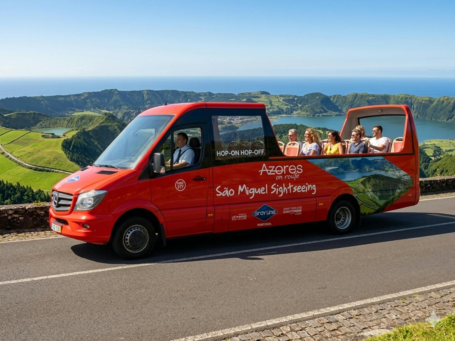 São Miguel hop-on hop-off 24-hour pass