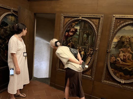 Sekretne korytarze w Palazzo Vecchio z lunchem lub degustacją gelato