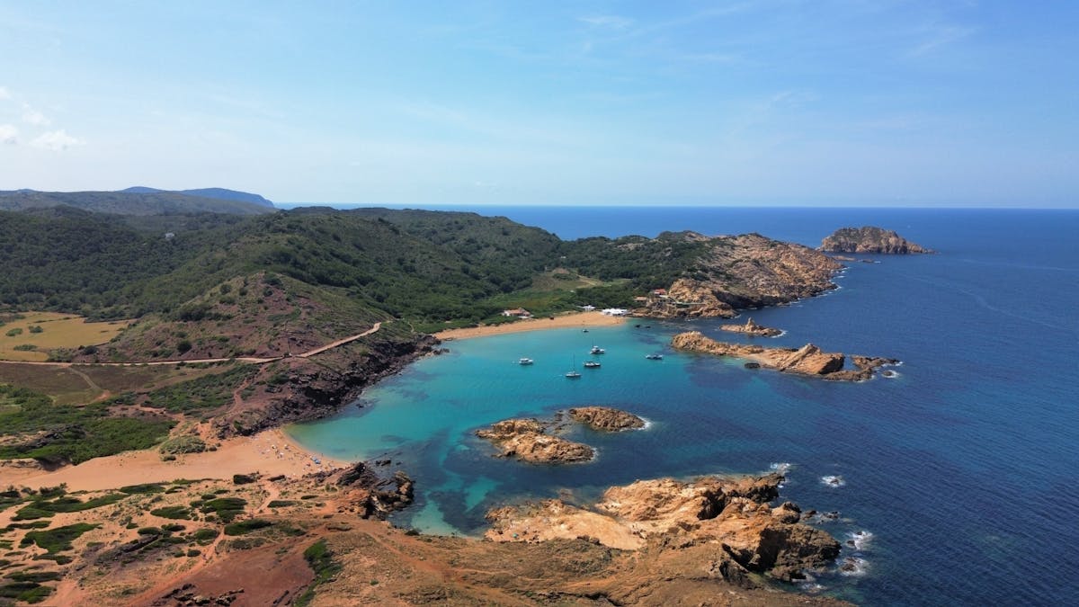 Boottocht naar Cala Pregonda en de noordkust van Menorca