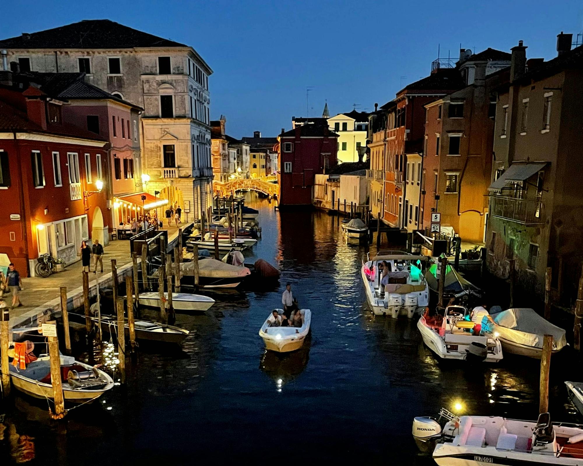 Excursion en bateau au clair de lune et croisière nocturne à Chioggia