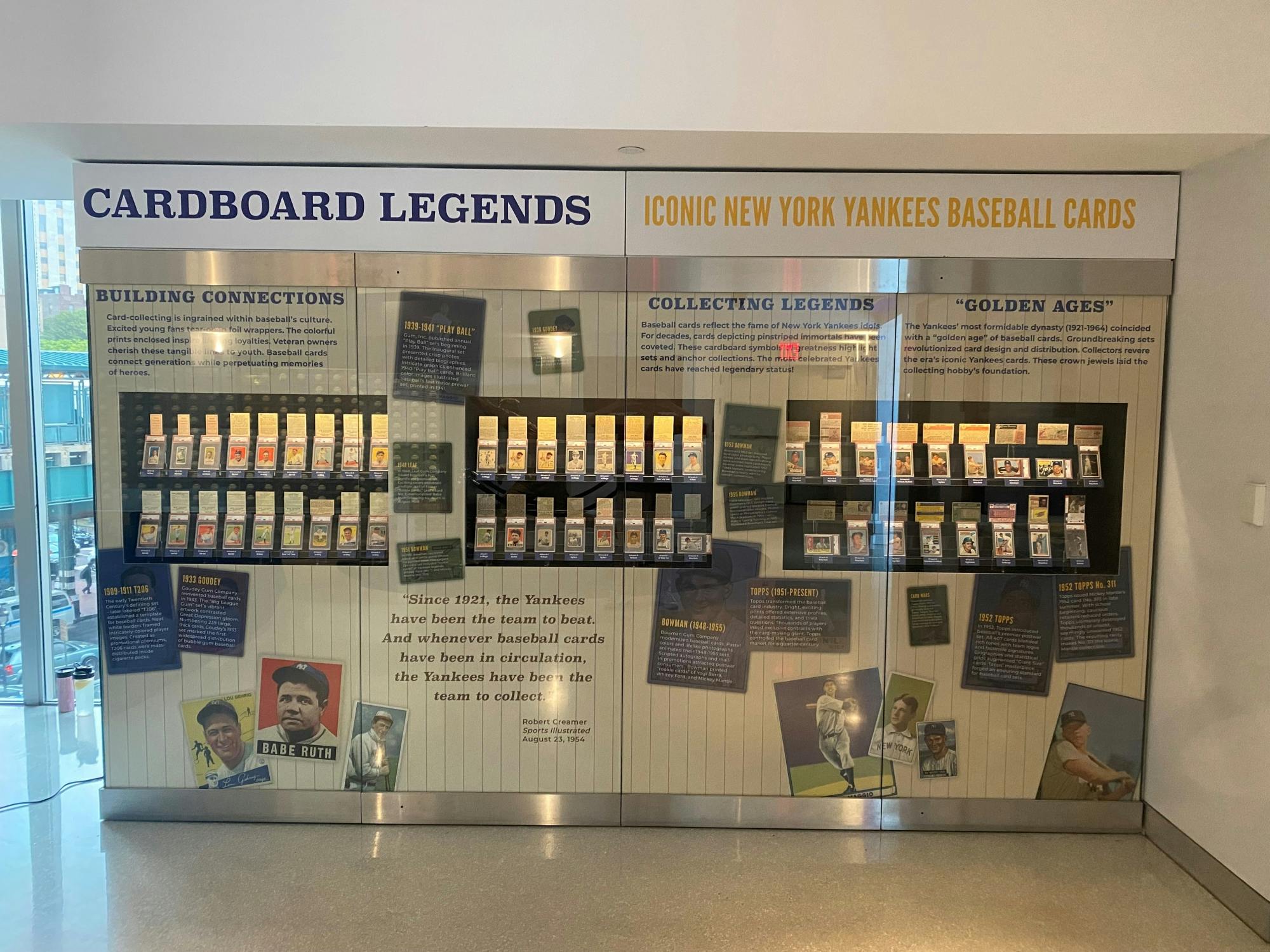 Yankee Stadium tour in New York