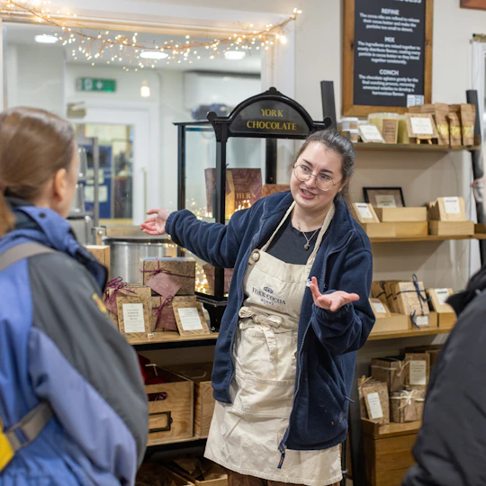 Chocolate manufactory tasting tour