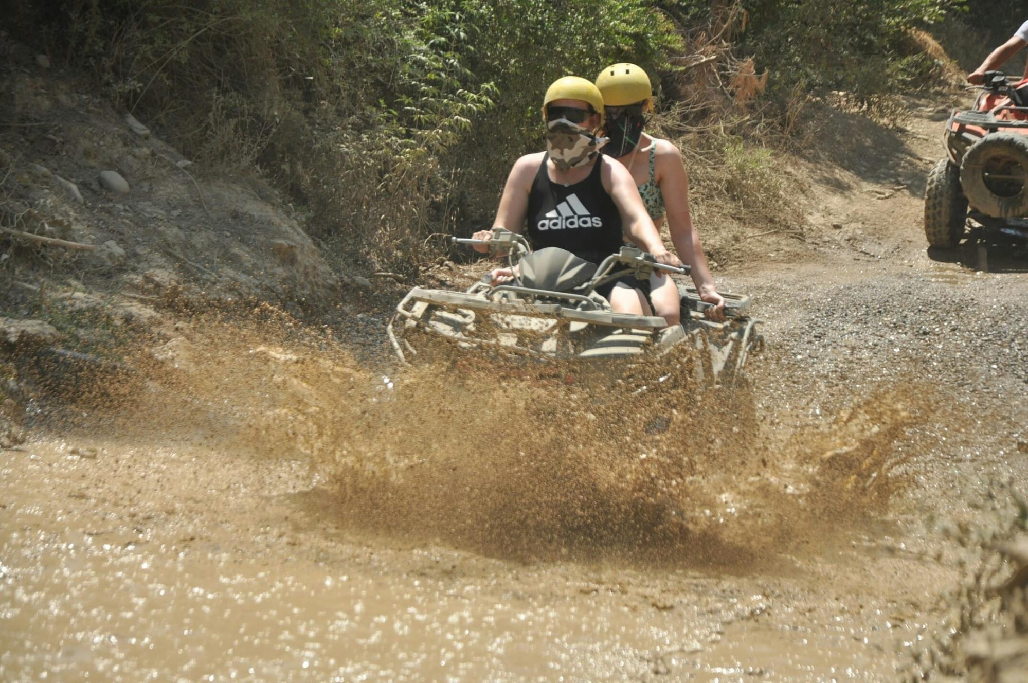 Quad safari and river rafting adventure with lunch from Belek
