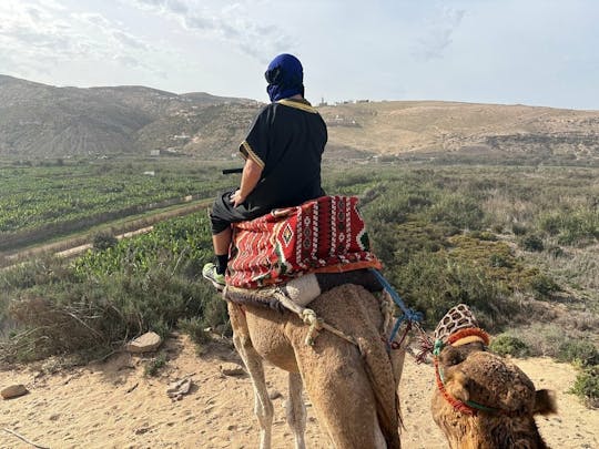 Balade à dos de chameau d'une demi-journée à Saidia