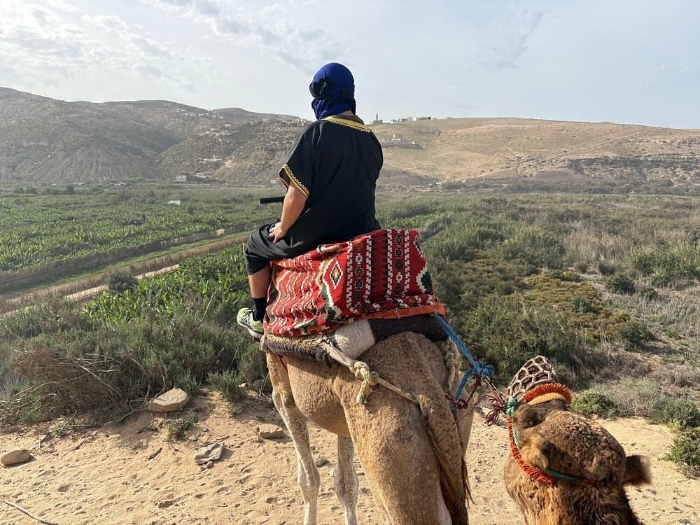 Quad bike and camel safari in Saidia