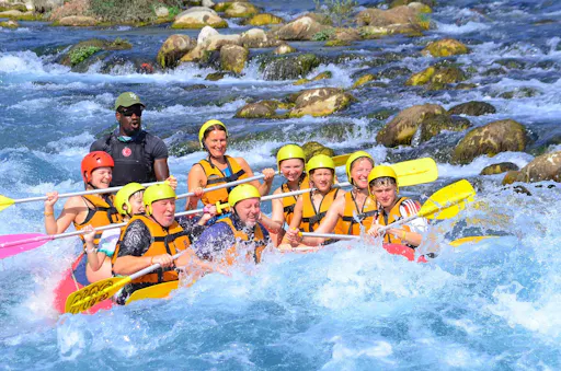 Quad safari and river rafting adventure with lunch from Belek