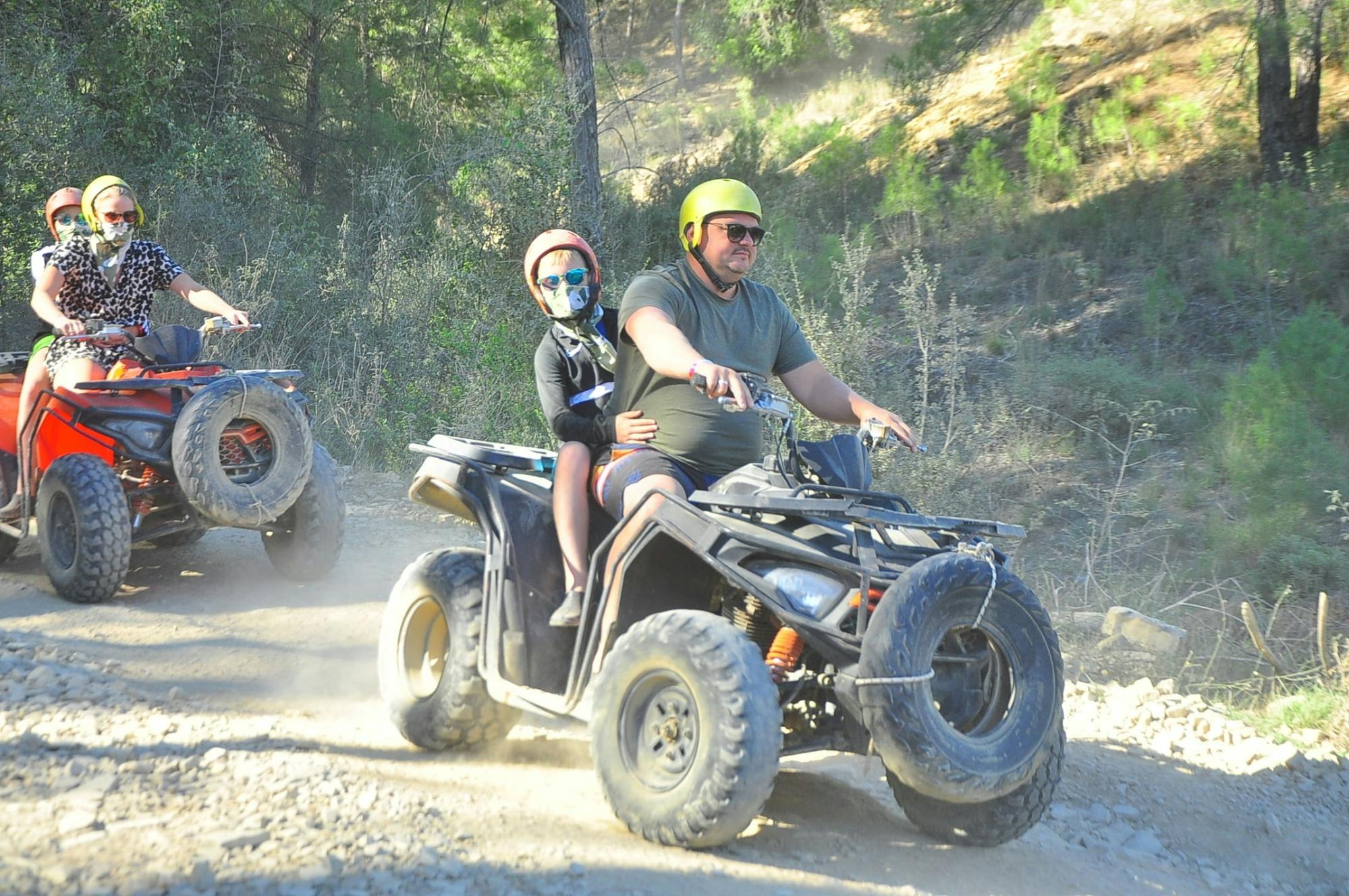 Quad safari and river rafting adventure with lunch from Belek