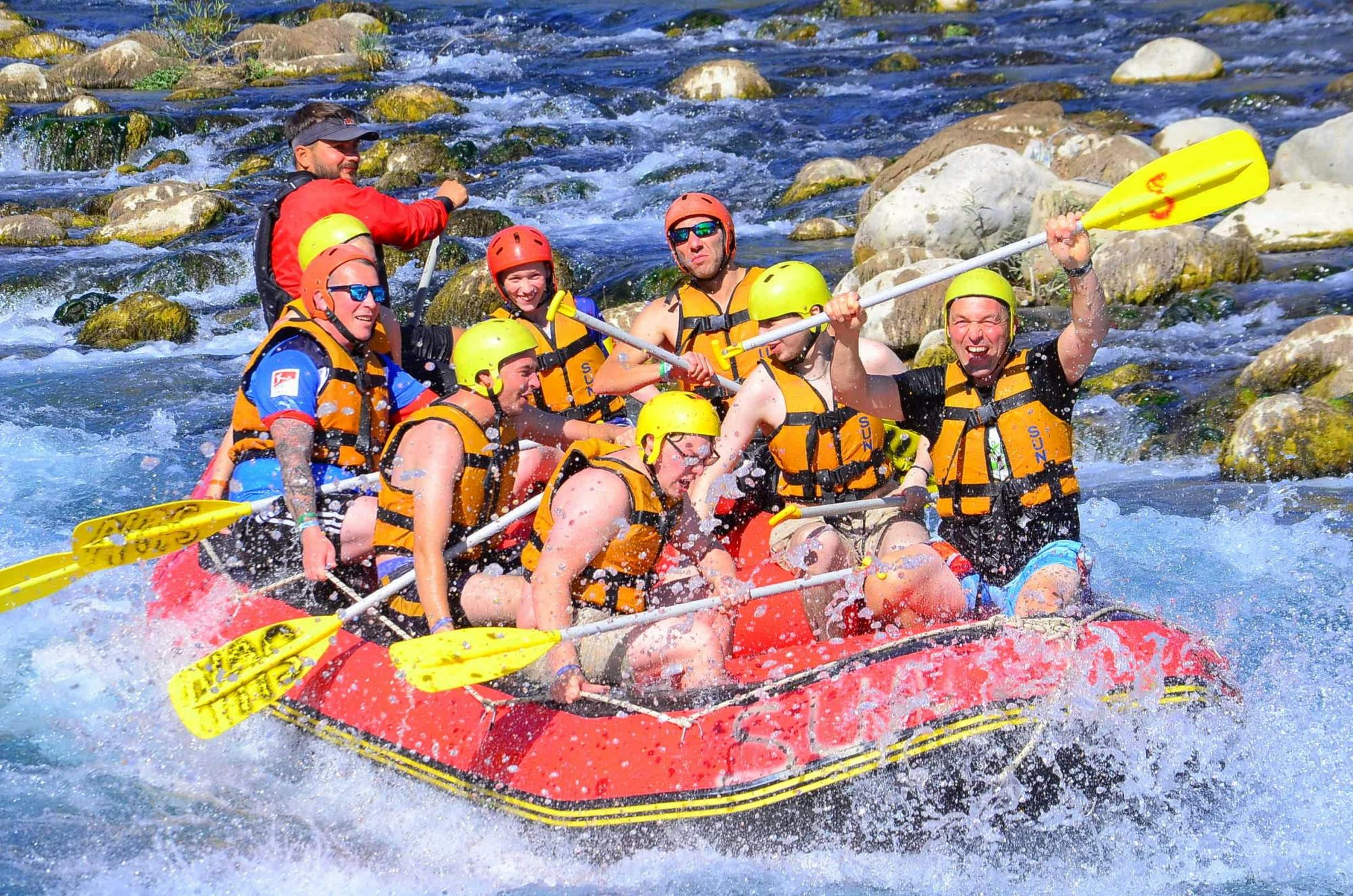 Quad safari and river rafting adventure with lunch from Belek
