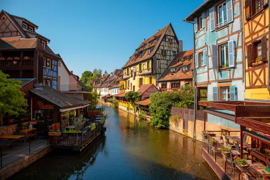 Strasbourg audio walking tour with half-timbered houses and canals