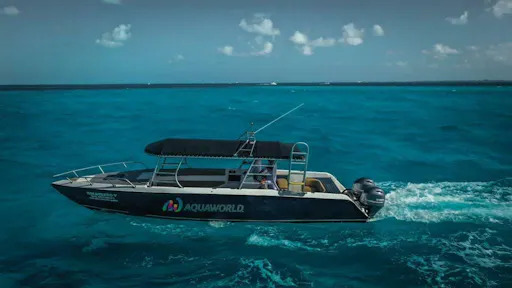 Cruise Cancun on a private boat with crew