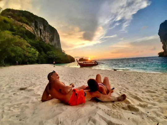 Excursão para ver o pôr-do-sol em 7 ilhas, com locais secretos para mergulho com snorkel em Krabi