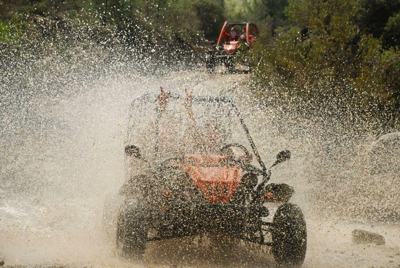 Buggy safari and rafting experience in Beşkonan Köprülü canyon