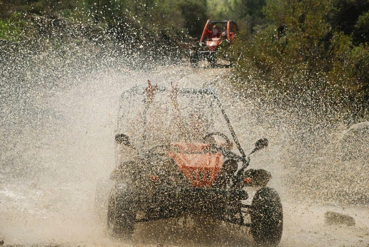 Buggy safari and rafting experience in Beşkonan Köprülü canyon