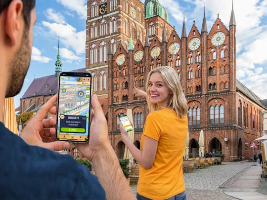 Self-guided digital scavenger hunt in Stralsund