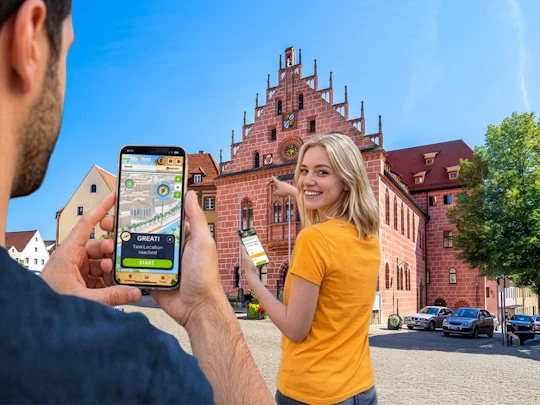 Self-guided digital scavenger hunt in Sulzbach-Rosenberg