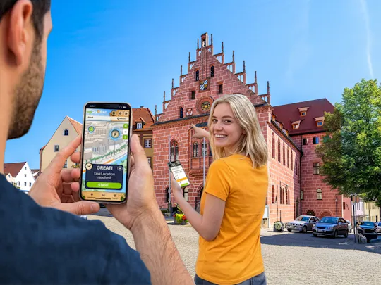 Caça ao tesouro digital autoguiada em Sulzbach-Rosenberg