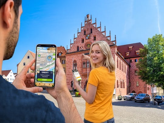 Self-guided digital scavenger hunt in Sulzbach-Rosenberg