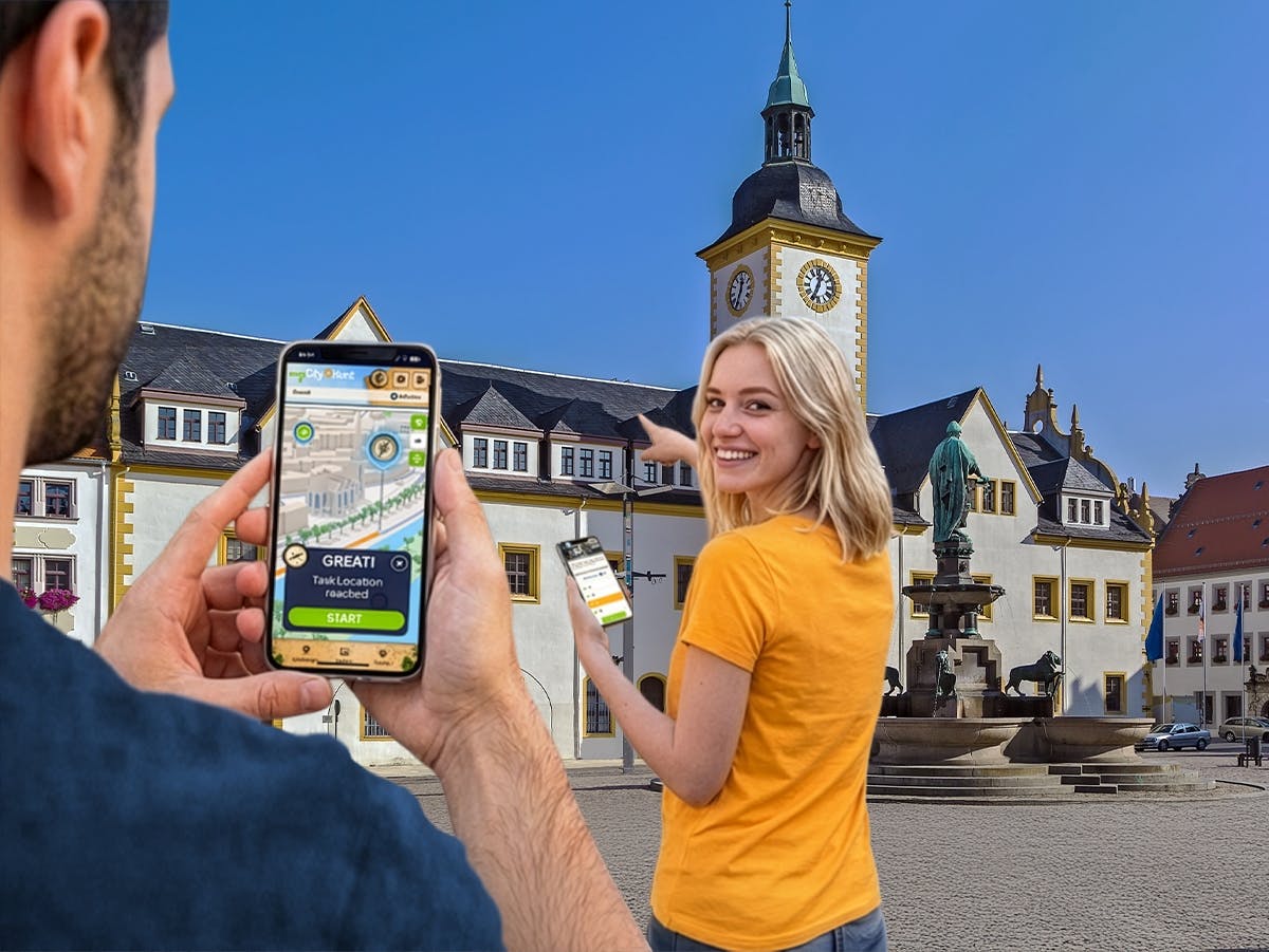 Digitale Schnitzeljagd auf eigene Faust in Freiberg