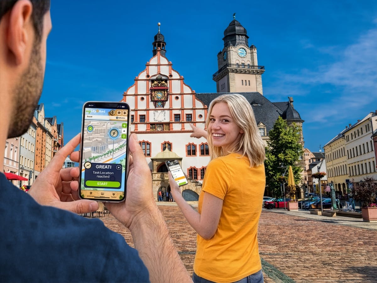 Digitale Schnitzeljagd auf eigene Faust in Plauen