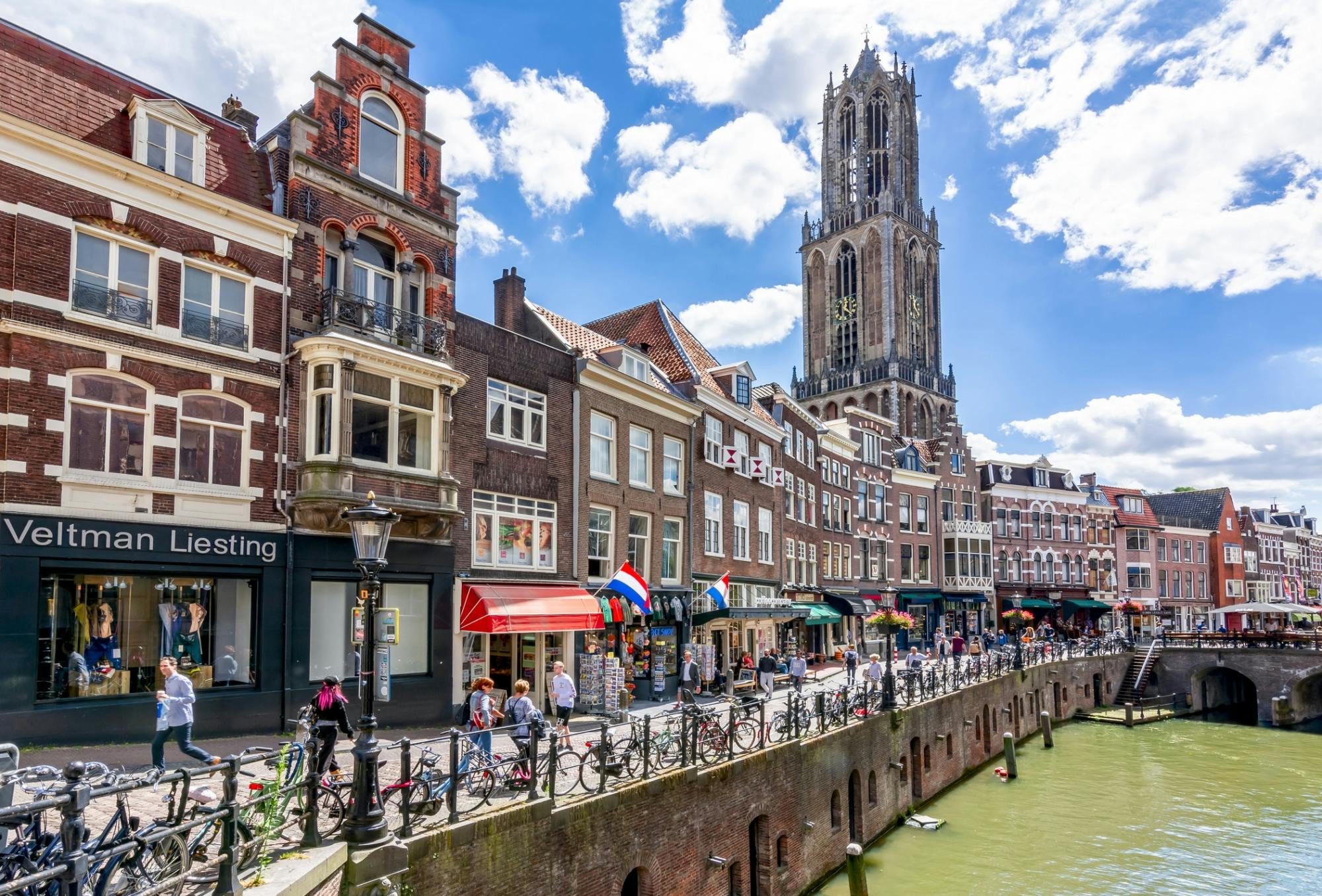 Tour audio-guidato a piedi nel centro storico di Utrecht
