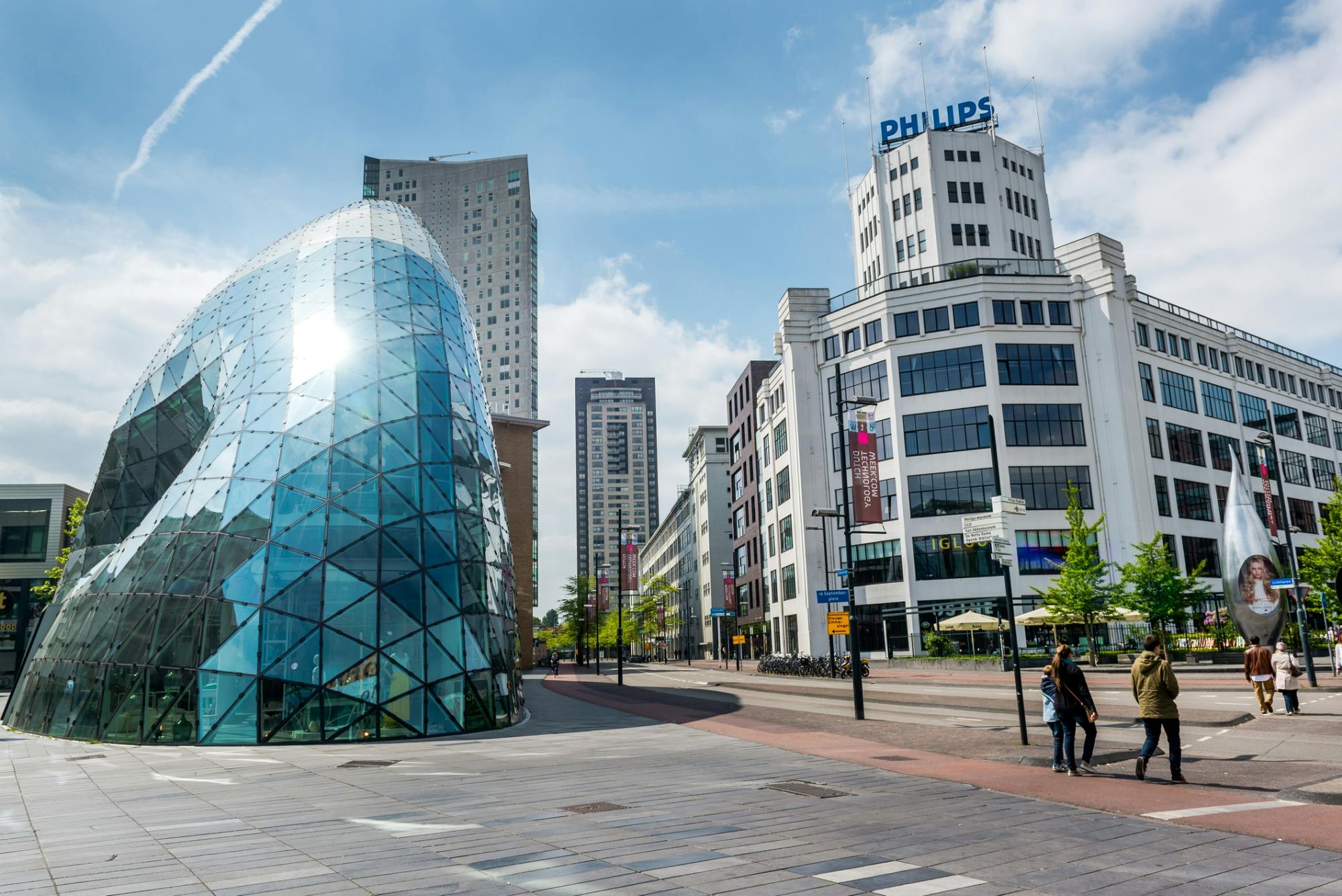 Audio-Rundgang durch Eindhoven zu den Sehenswürdigkeiten und dem Designerbe der Stadt