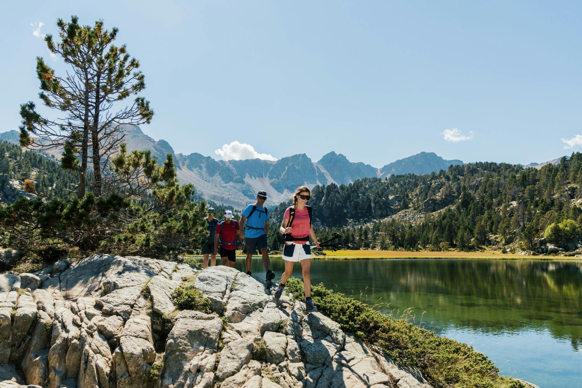 Guided hike to Pessons Lakes in Andorra’s Pyrenees Mountains