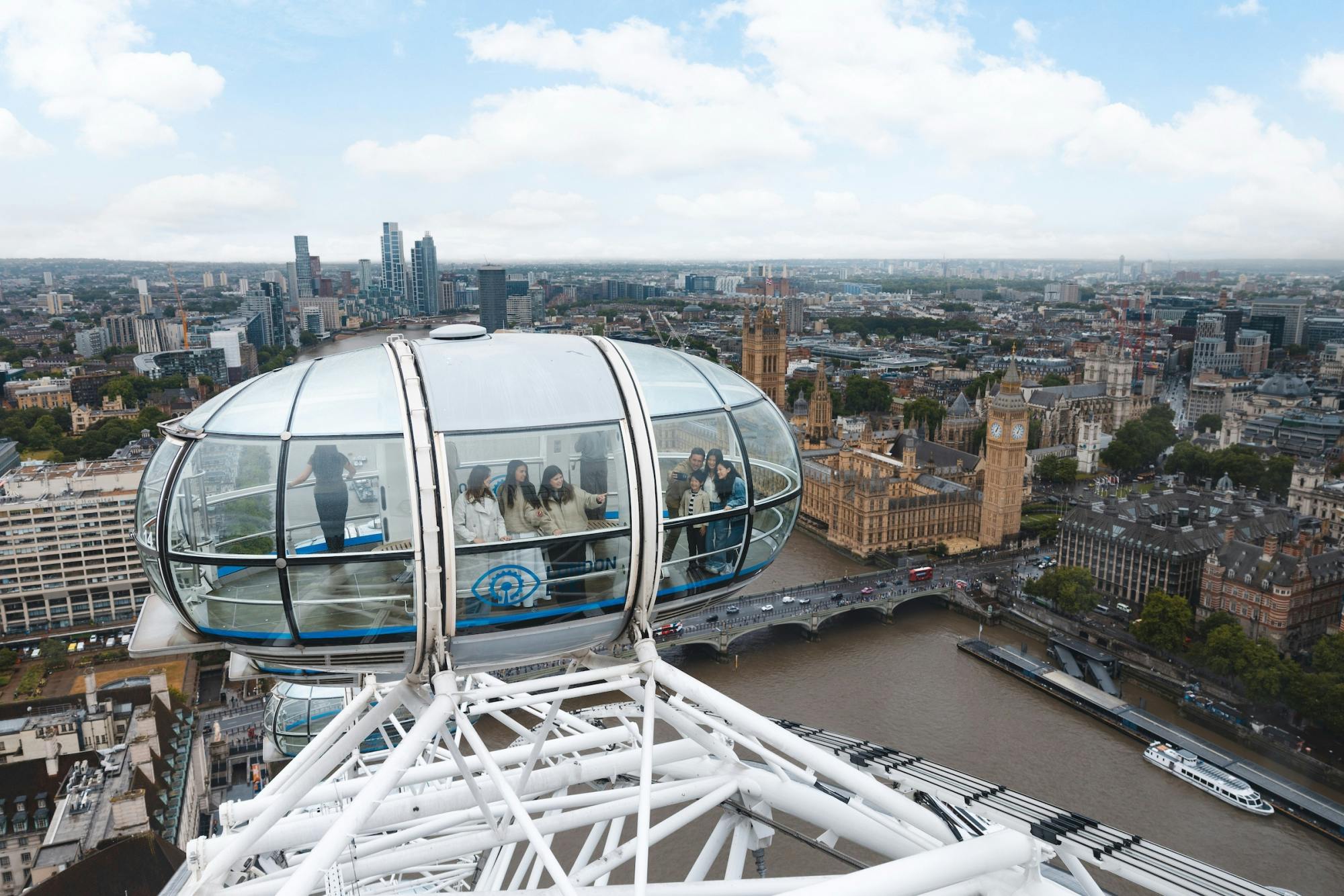 London Eye, Madame Tussauds, SEA LIFE, Shrek's Adventure and Dungeon