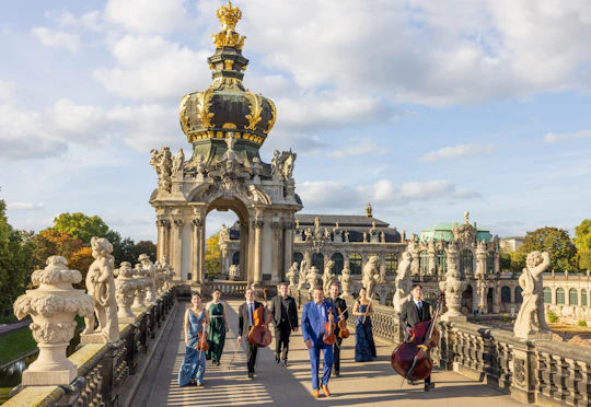 Classical gala concert at the Wallpavillion in Dresden Zwinger Palace