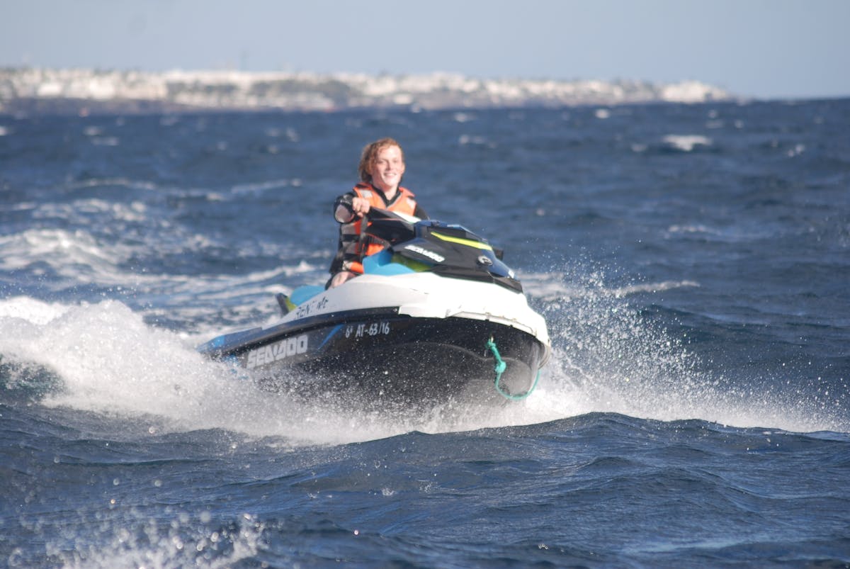Lanzarote jetskitour zuidelijke route - alleen ticket