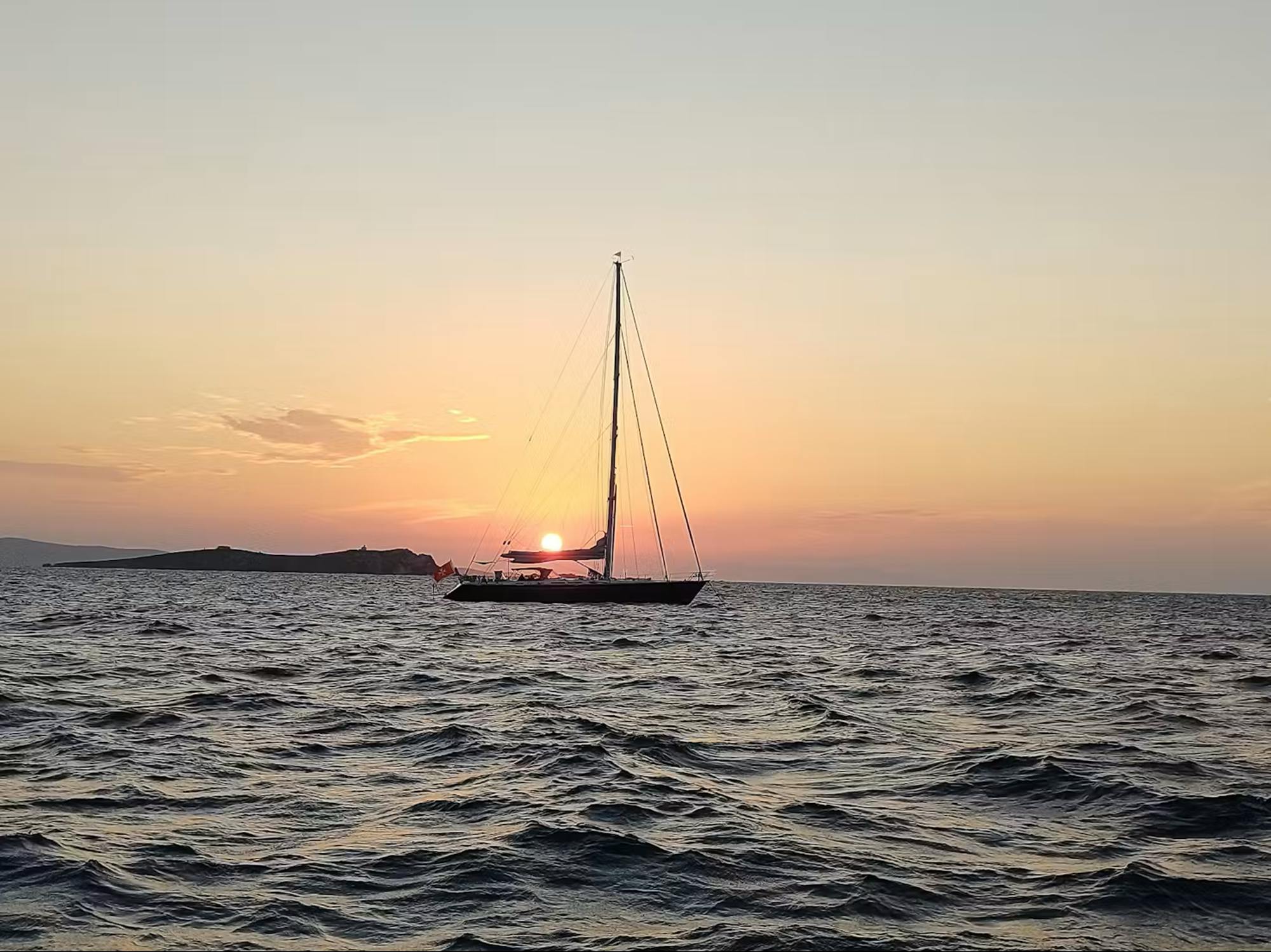 Zonsondergangzeiltocht vanaf Mykonos