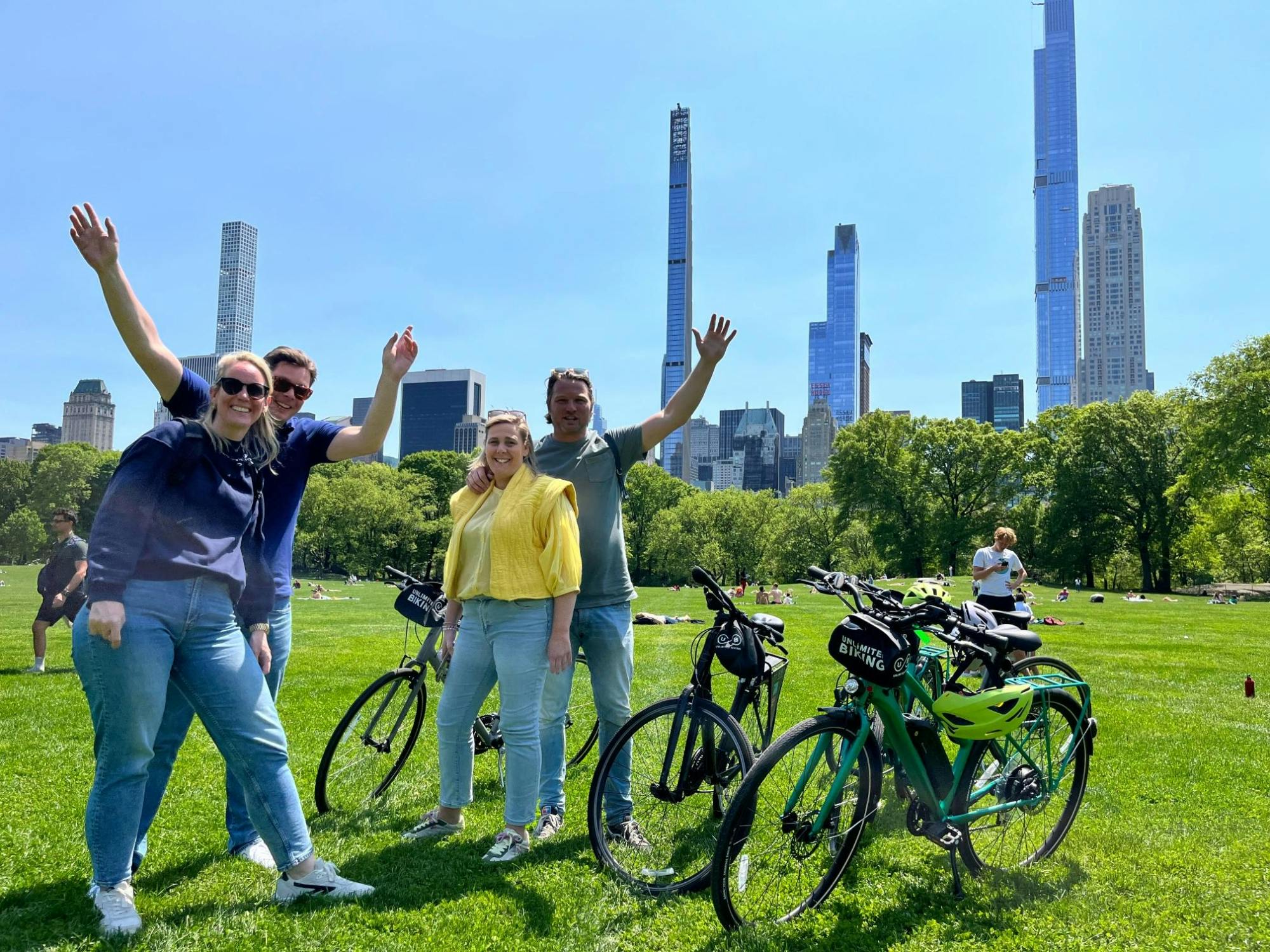 E-bike-tour langs de hoogtepunten van Central Park met een lokale gids