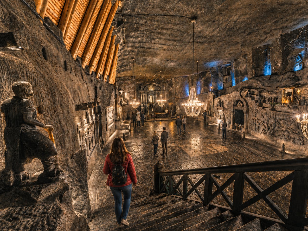 Visita alle miniere di sale di Wieliczka con ingresso prioritario e trasferimento da Cracovia