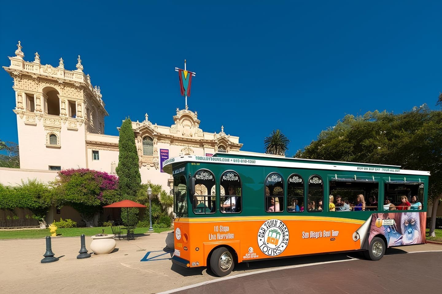 Passeios de elétrico pelo centro histórico de San Diego