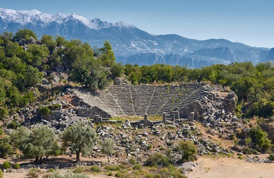 Pınara and Sidyma tour with village lunch from Fethiye